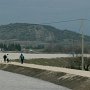 Pendant la crue mercredi 3 décembre 2003 à 9h30