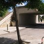 Le passage sous la digue